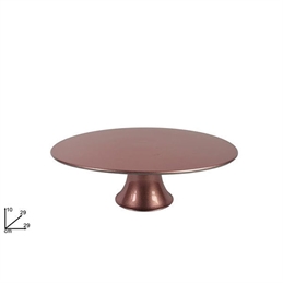 Alzata in plastica diametro 29 cm Rosa Gold