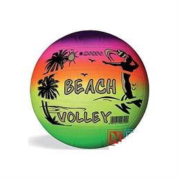 Pallone 23 cm volley rainbow