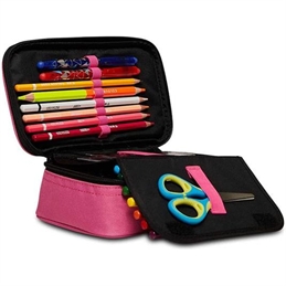 Astuccio Quick Case Seven Freethink Unisex Fucsia 23,5 x 11 x 6 cm