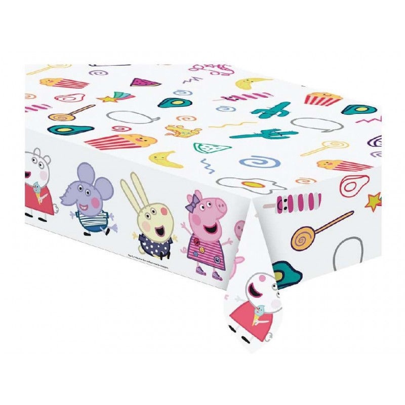 Tovaglia in plastica 120x180 cm Peppa Pig Messy Tovaglia in plastica 120x180 cm Peppa Pig Messy