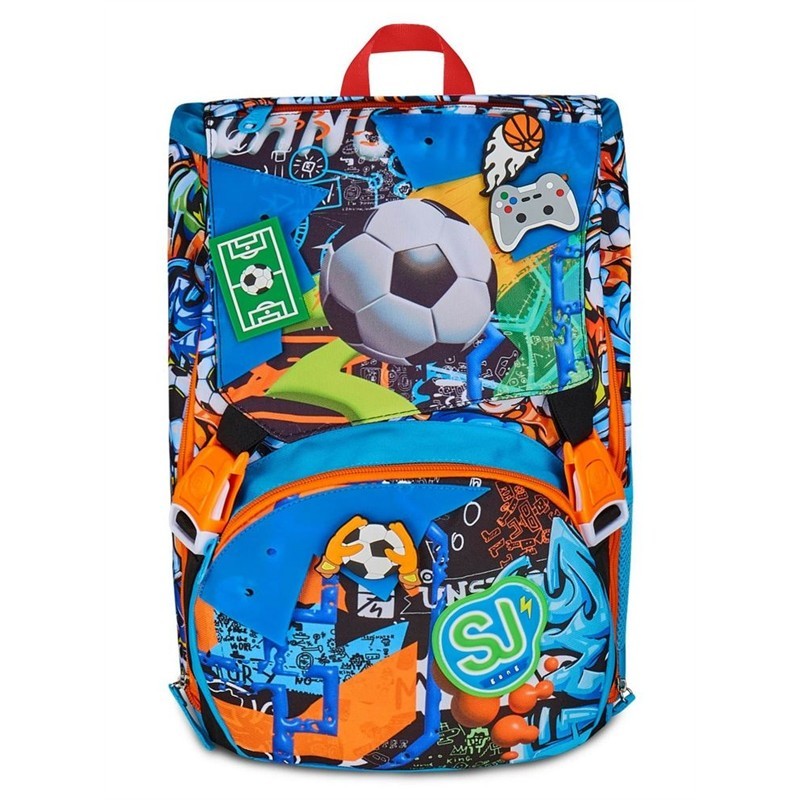 Zaino scuola SJ estensibile Big Tinypatch Boy