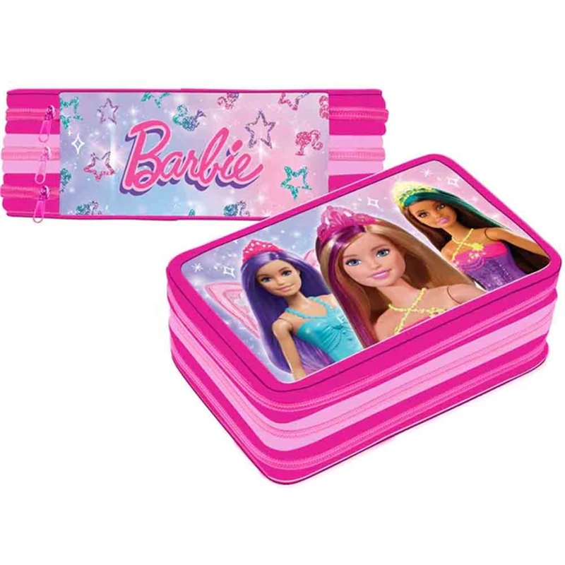 Astuccio 3zip Barbie Premium