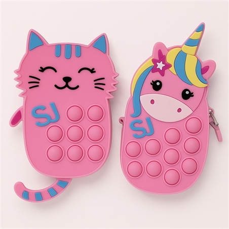 Borsa Seven Pop It Silicone Shoulder Bag SJ GANG Gatto