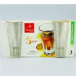 Tris Bicchieri Aperitivo Susa Bormioli 15 C