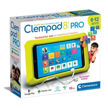 Clempad 8'' 6/12 anni PRO