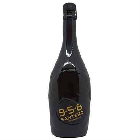 Santero black millesimato spumante bianco extra dry 750 ml