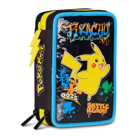 Pokemon Sing It! Astuccio Scuola 3 Zip