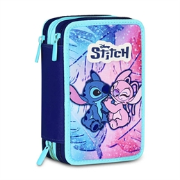 Astuccio 3 Zip Lilo & Stitch
