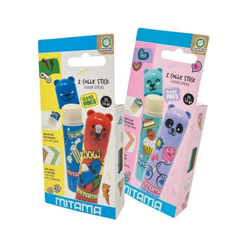 Mitamata Colla Stick 15 gr Fantasy set 2 pz.