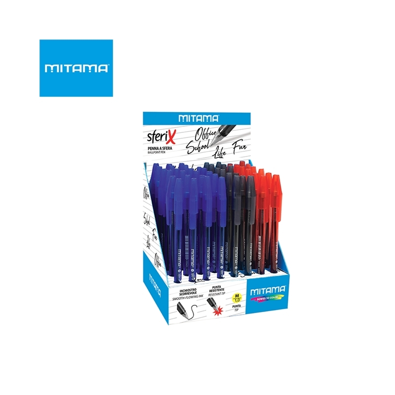 Penna Sfera Sferiz Colori Assortiti