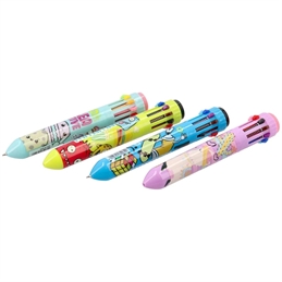 Penna Scatto 10 Colori Top Ten Good Vibes Mitama Penne E Refill