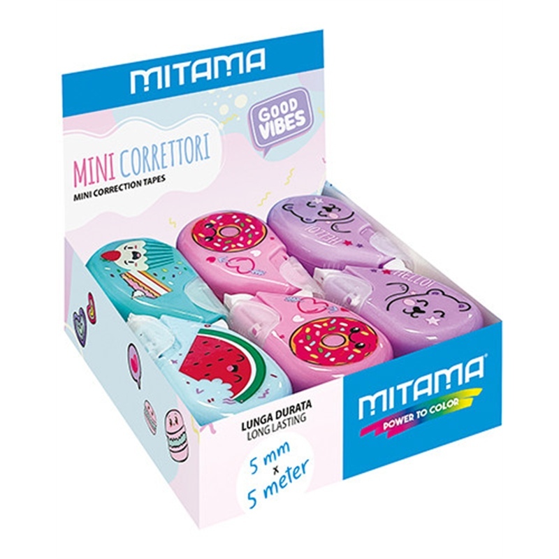 Correttori a Nastro Mini Good Vibes 5mm x 5m