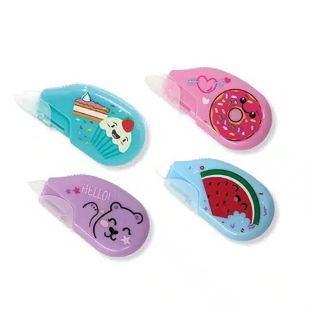 Corretore A Nastro Fantasy 5 Metri Colori Assoriti 2 Pz