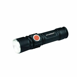 Lampada Torcia Tattica Militare Led Ricaricabile Usb Con Mini Zoom 300 Metri