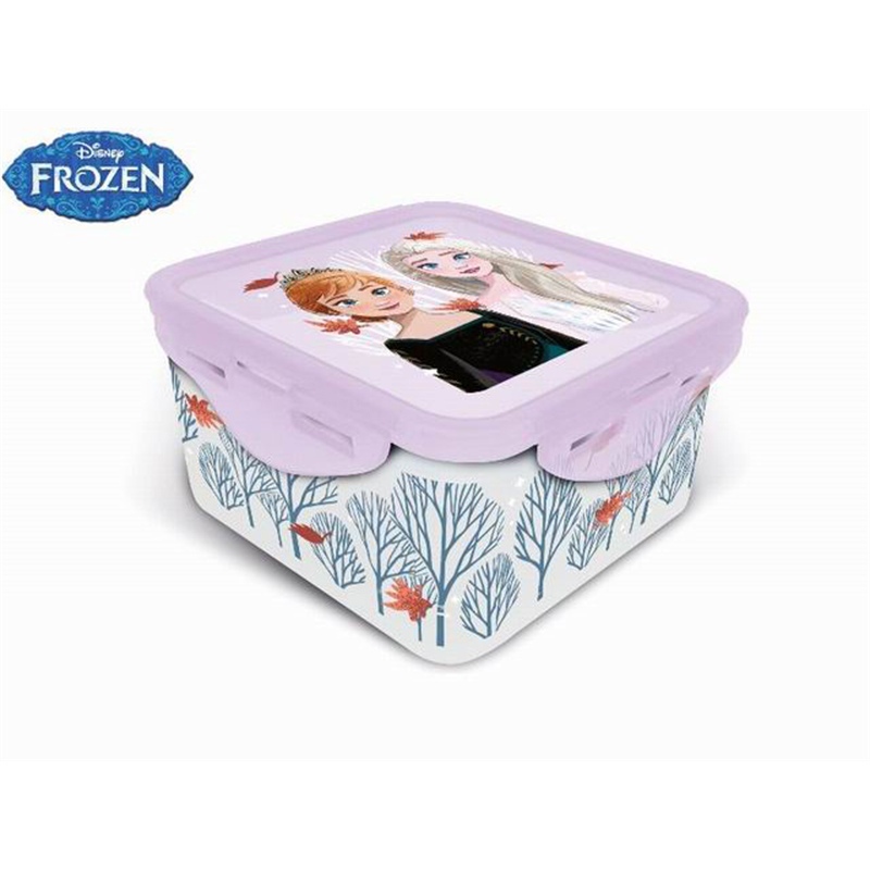 Porta Pranzo Termico Quadrato Frozen Ml 730