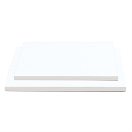Cake Board Rettangolare Bianco spessore 1,2 cm