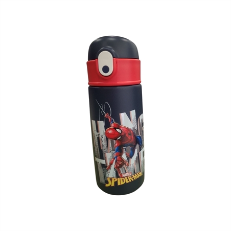 Borraccia Termica Spider-Man 460 ml con Cannuccia