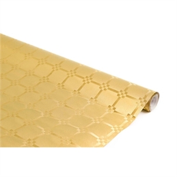 Tovaglia Rotolo 1,18x5 mt Damascata Oro Metal