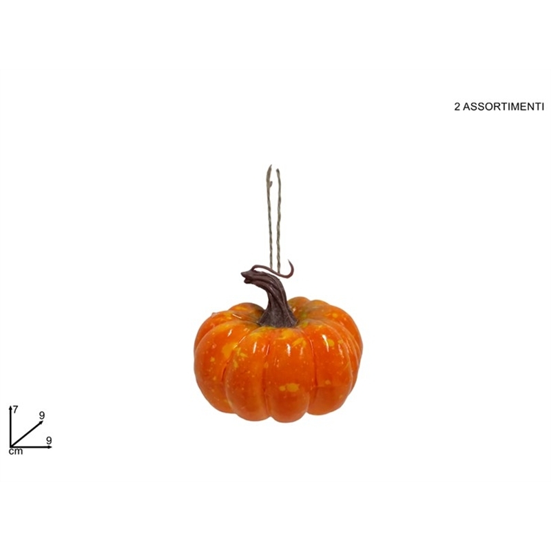 Zucca Decorativa Appendino 9 Cm