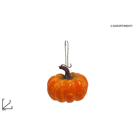Zucca Decorativa Appendino 9 Cm