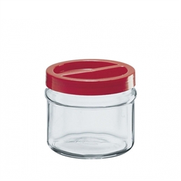 Vaso In Vetro Ortes Con Tappo A Vite 1000 ml