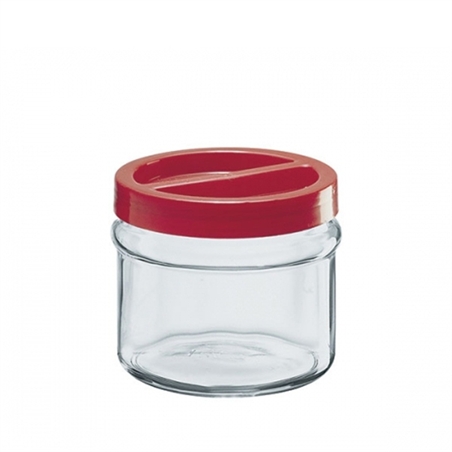 Vaso In Vetro Ortes Con Tappo A Vite 1000 ml