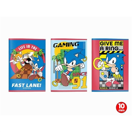 Maxi Quaderno A4 Sonic 10 MM