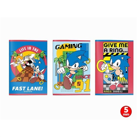 Maxi Quaderno A4 Sonic 5 MM