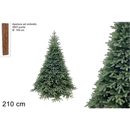 Albero Di Natale Ad Ombrello 210 Cm