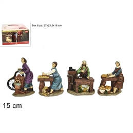 Pastori Con Mestieri 15 Cm 