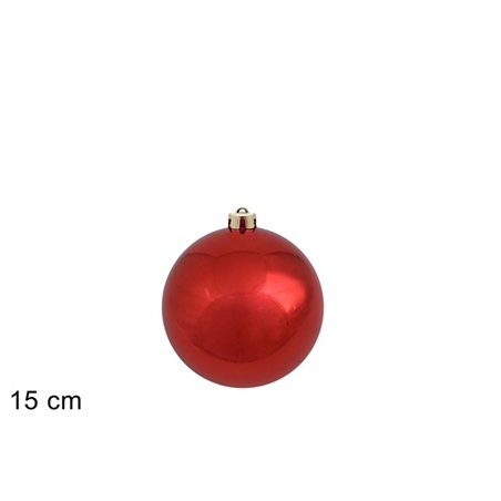 Palla Rossa Lucido 15 Cm