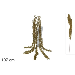 Stelo Pendente Rami Glitterato Oro 107 CM