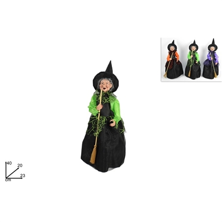 Befana 40 Cm Colori Assortiti