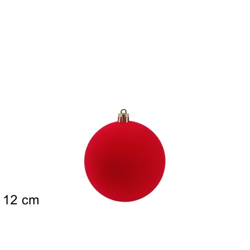 palla-natale-floccata-velluto-rosso-12-cm