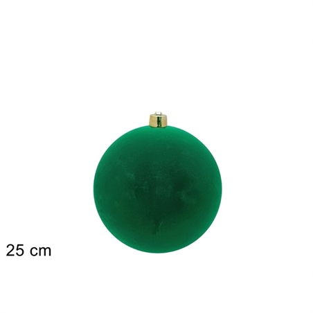 palla-natale-floccata-velluto-verde-25-cm