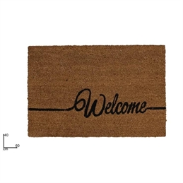 Zerbino 40 x 60 Cm Cocco Naturale Welcome Colori Assortiti