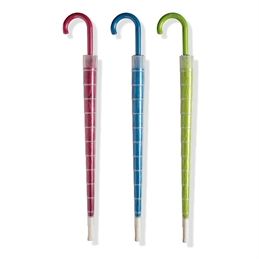 Ombrello Lungo Tinta Unita Con Bicchiere Salvagoccia Assortito