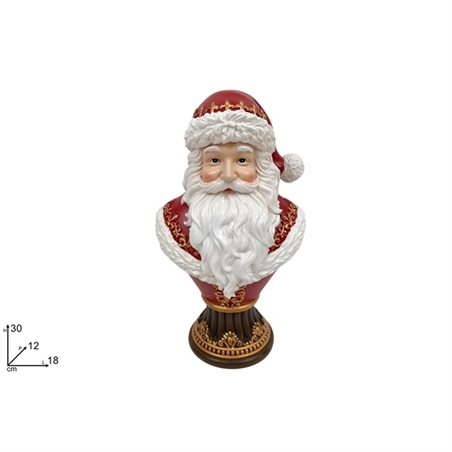 Babbo Natale Decorato Oro