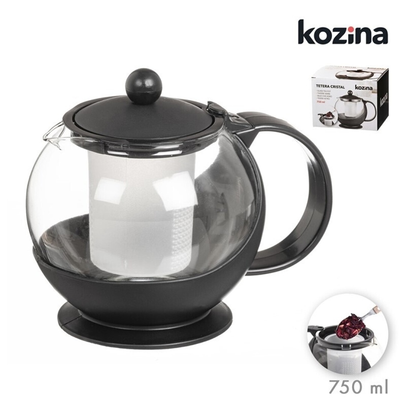 Teiera In Vetro Da 750 ml