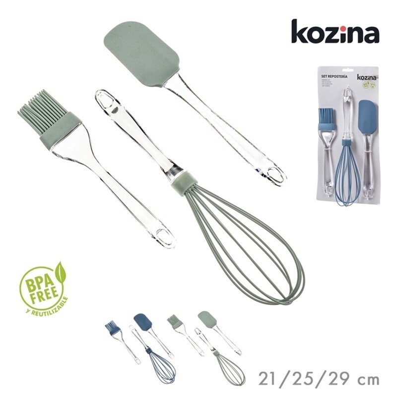 Set 3 Utensili Da Cucina Assortiti