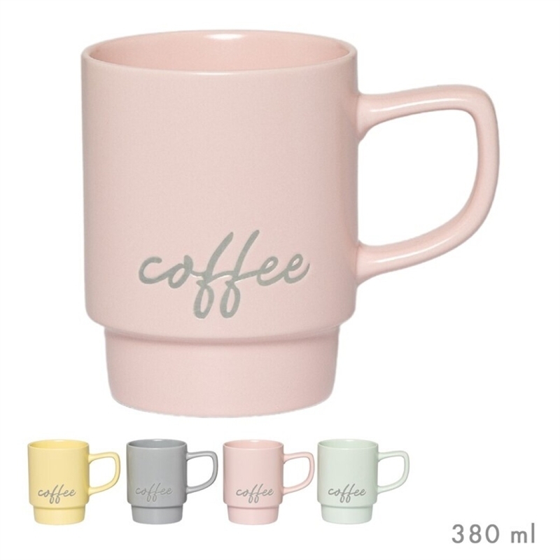 Tazza Impilabile 380 ml Spring Colori Assortiti