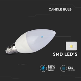 V-TAC Lampadina LED E14 4W Candela 4000K