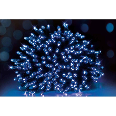 Serie Luci 300 LED Blu Uso Esterno con 8 funzioni