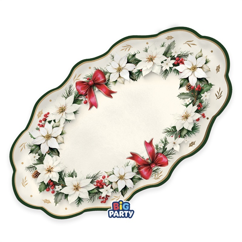 2 Raviere 36 x 20 cm Vintage Christmas