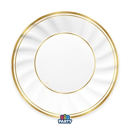 Piatti 30 cm Classic Gold Metal 6 pezzi