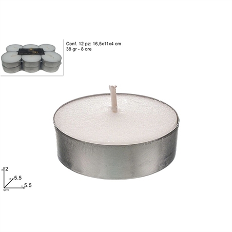Candela Tealight 12 Pz 