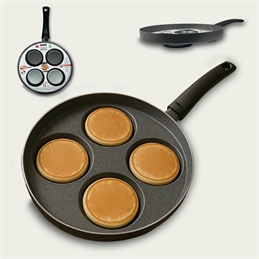 Padella Multiuso Pancake In Alluminio Cm 28