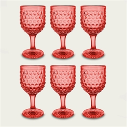 Set 6 Cherry Blossom In Vetro