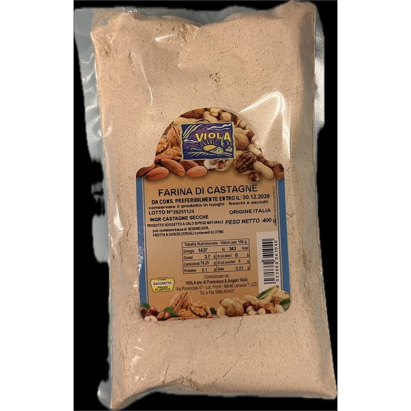 Farina Di Castagna 400 Gr