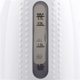 Bollitore Girmi Cordless 1.7 Lt 2200 W - Base con rotazione 360° - Bianco